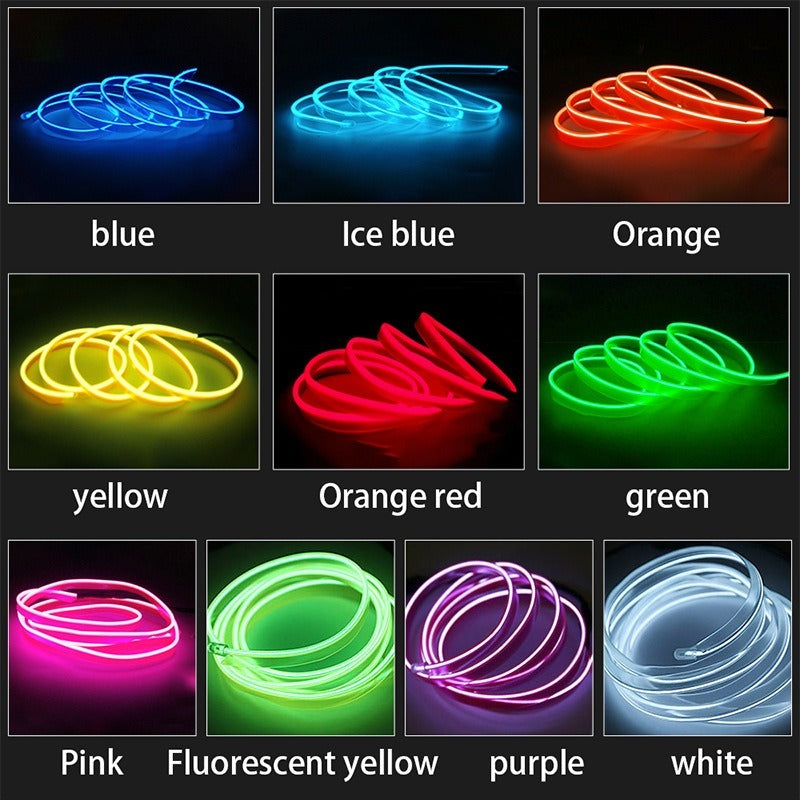 Car Dashboard Neon Light Strip