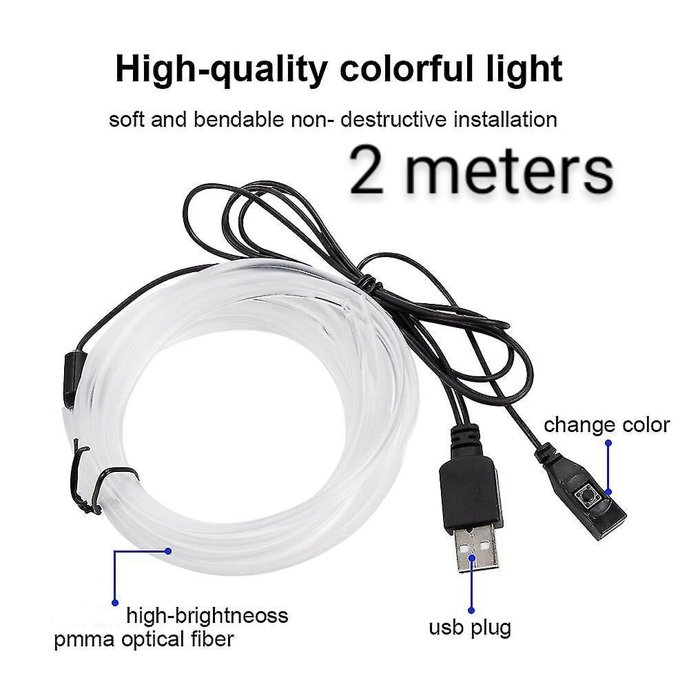 Car Dashboard Neon Light Strip