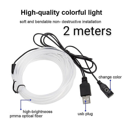 Car Dashboard Neon Light Strip